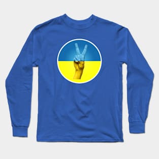 Wishing For Peace In Ukraine Long Sleeve T-Shirt